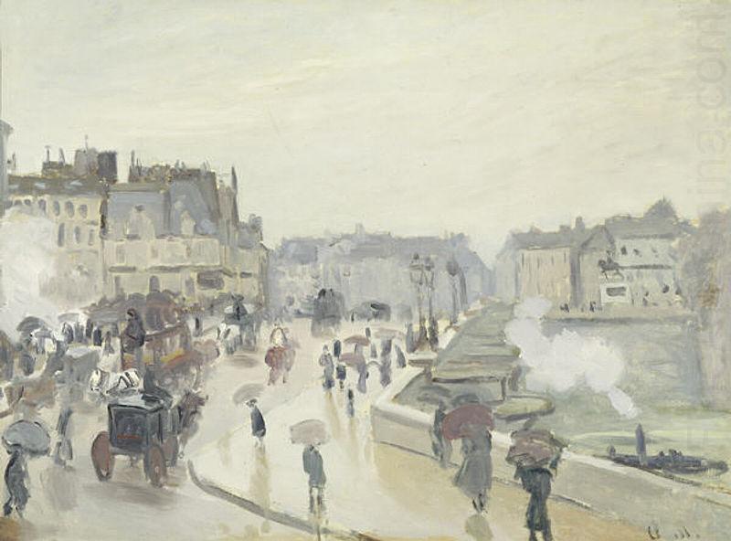 Claude Monet Le Pont Neuf